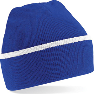 Beechfield - Teamwear Beanie (Bright Royal/White)