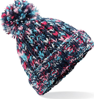 Beechfield - Twister Pom Pom Beanie (Candy Twist)