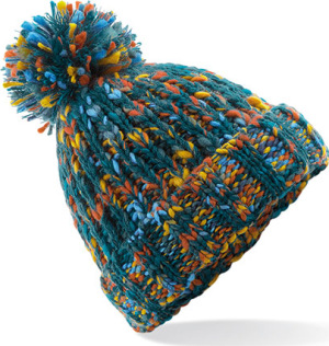 Beechfield - Twister Pom Pom Beanie (Retro Twist)