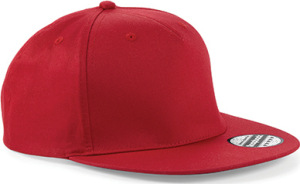 Beechfield - 5-Panel Snapback Rapper Cap (Classic Red)