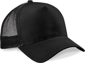 Beechfield - Snapback Trucker (Black/Black)