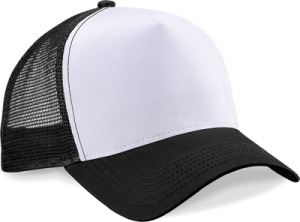 Beechfield - Snapback Trucker (Black/White)