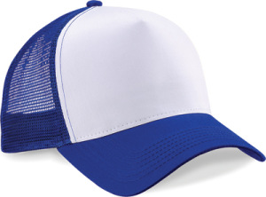 Beechfield - Snapback Trucker (Bright Royal/White)