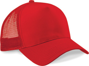 Beechfield - Snapback Trucker (Classic Red/Classic Red)