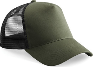 Beechfield - Snapback Trucker (Olive Green/Black)