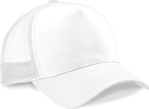 Beechfield - Snapback Trucker (White/White)