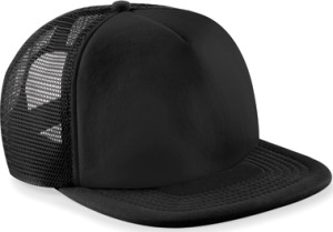 Beechfield - Vintage Snapback Trucker (Black/Black)