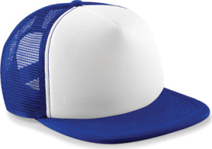 Beechfield - Vintage Snapback Trucker (Bright Royal/White)