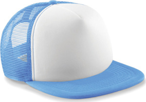 Beechfield - Vintage Snapback Trucker (Sky Blue/White)