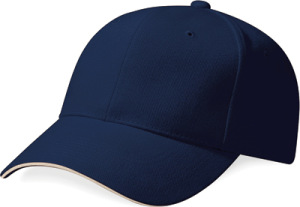 Beechfield - Pro-Style Heavy Brushed Cotton Cap (French Navy/Stone)