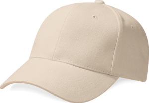 Beechfield - Pro-Style Heavy Brushed Cotton Cap (Stone)