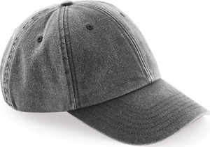 Beechfield - Low Profile Vintage Cap (Vintage Black)