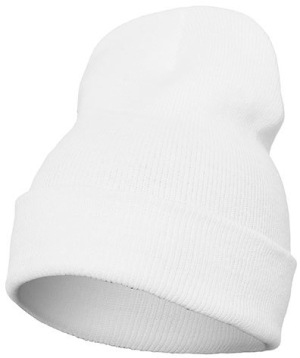 Flexfit - Heavyweight Long Beanie (White)