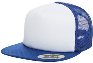 Flexfit - Foam Trucker with white Front (Royal/White/Royal)