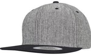 Flexfit - Melange Solid Snapback (Black Melange/Black)