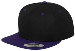 Flexfit - Classic Snapback 2-Tone (Black/Purple)