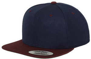 Flexfit - Classic Snapback 2-Tone (Navy/Maroon)