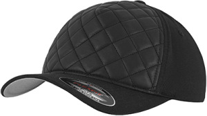 Flexfit - Diamond Quilted Flexfit Cap (Black)