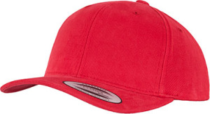 Flexfit - Brushed Cotton Twill Mid-Profile (Red)