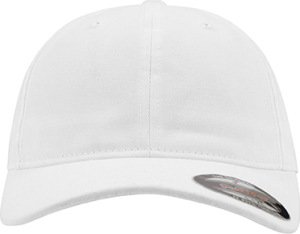 Flexfit - Garment Washed Cotton Dad Hat (White)