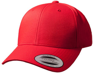 Flexfit - Curved Classic Snapback (Red)