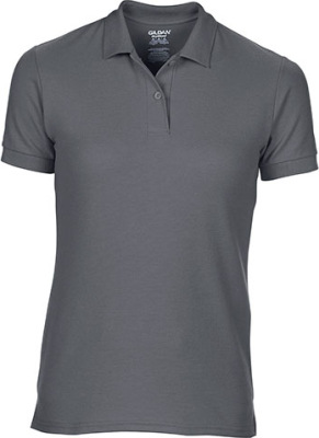 Gildan - Ladies' Double Piqué Polo (Charcoal)