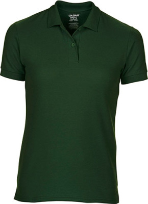 Gildan - Ladies' Double Piqué Polo (Forest Green)