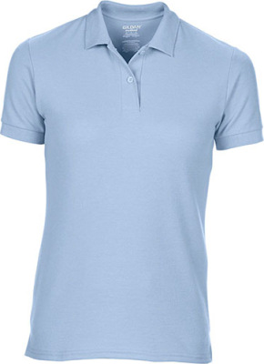 Gildan - Ladies' Double Piqué Polo (Light Blue)