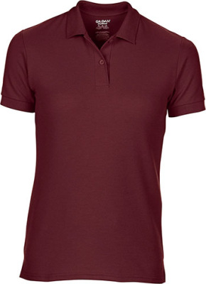 Gildan - Men's Double Piqué Polo (Maroon)