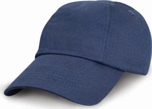 Result - Junior Low Profile Cotton Cap (Navy)
