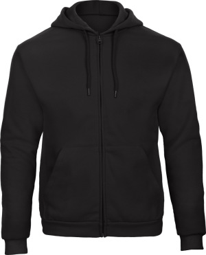 B&C - 50/50 Kapuzen Sweatjacke (black)