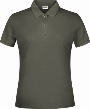 James & Nicholson - Ladies' Piqué Polo (dark grey)