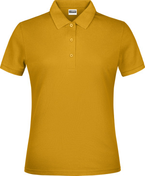 James & Nicholson - Damen Piqué Polo (gold yellow)