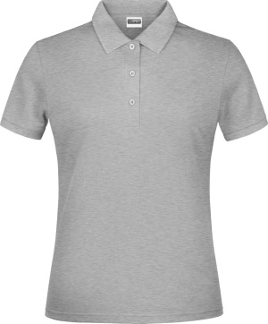 James & Nicholson - Ladies' Piqué Polo (grey heather)