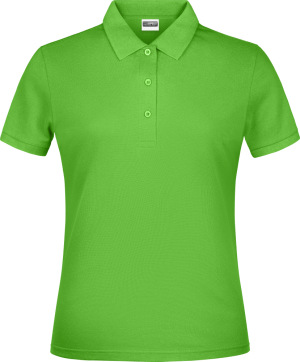 James & Nicholson - Damen Piqué Polo (lime green)