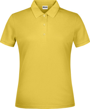 James & Nicholson - Damen Piqué Polo (yellow)