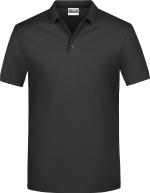 James & Nicholson - Herren Piqué Polo (black)