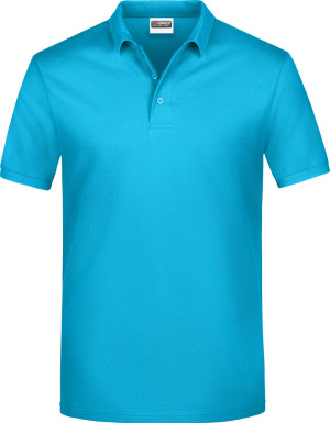 James & Nicholson - Men's Piqué Polo (turquoise)