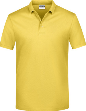 James & Nicholson - Herren Piqué Polo (yellow)