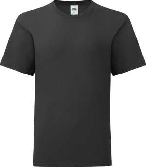 Fruit of the Loom - Kids' T-Shirt Iconic (black)