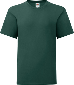 Fruit of the Loom - Kinder T-Shirt Iconic (forest green)