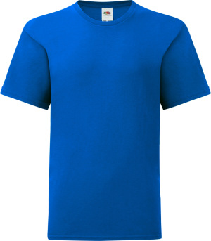 Fruit of the Loom - Kinder T-Shirt Iconic (royal blue)