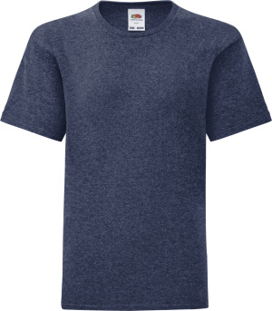 Fruit of the Loom - Kinder T-Shirt Iconic (heather navy)