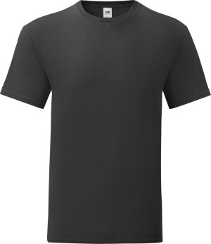 Fruit of the Loom - Herren T-Shirt Iconic (black)