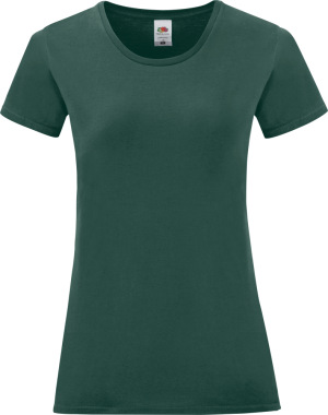 Fruit of the Loom - Ladies' T-Shirt Iconic (forest green)