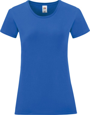 Fruit of the Loom - Damen T-Shirt Iconic (royal blue)
