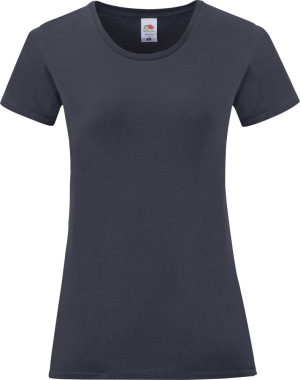 Fruit of the Loom - Damen T-Shirt Iconic (deep navy)