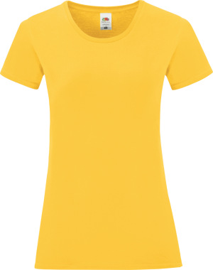 Fruit of the Loom - Damen T-Shirt Iconic (sunflower)