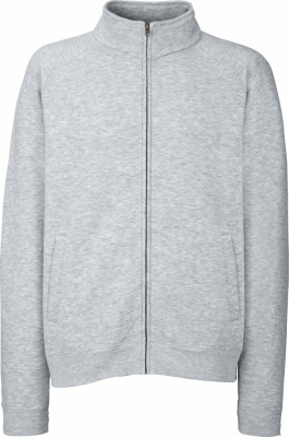 Fruit of the Loom - Classic Sweat Jacket (Heather Grey)