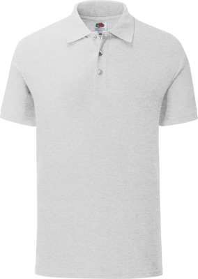 Fruit of the Loom - Herren Piqué Polo (heather grey)